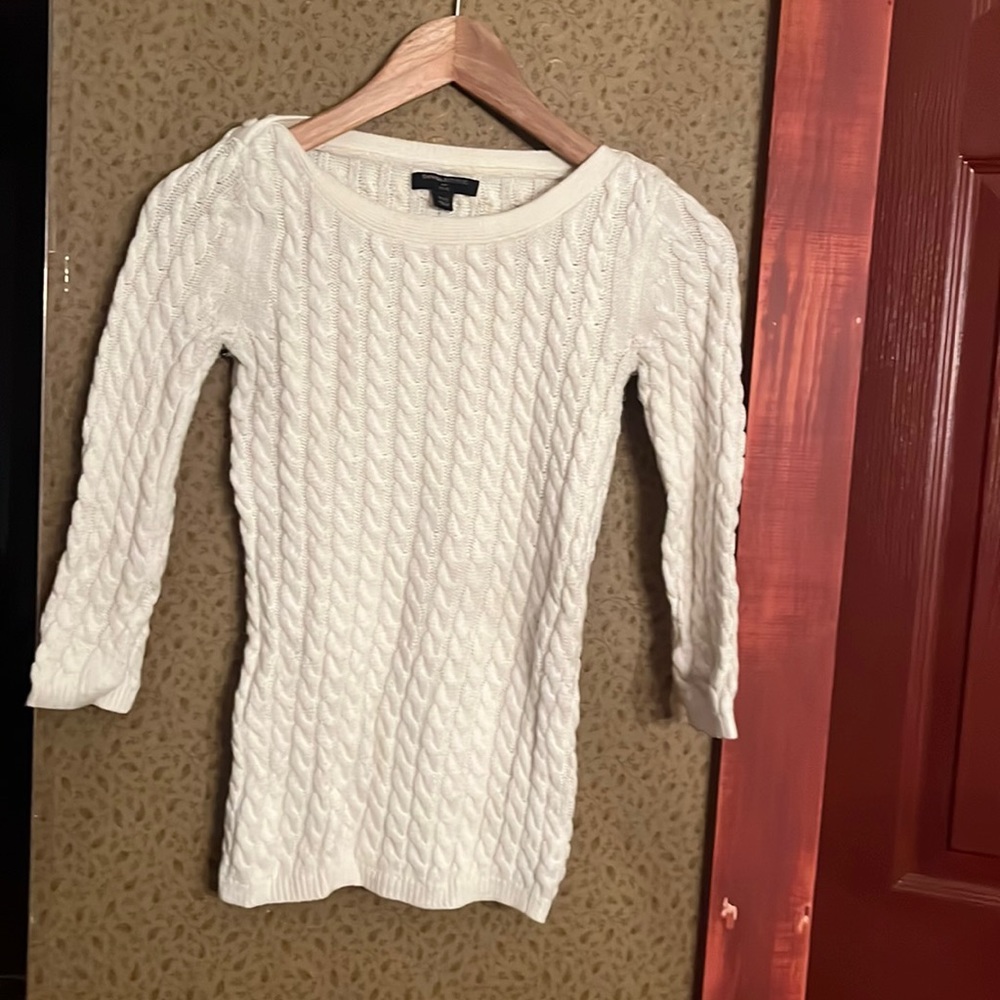 summer cable sweater banana republic